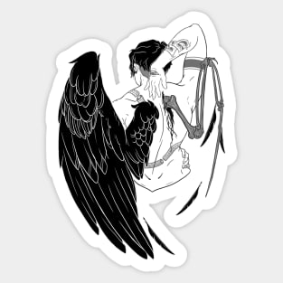 Broken Wing Sticker